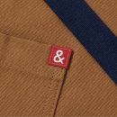 Hedley & Bennett 2 Pocket Bistro Apron - 21" x 28", Cotton, Denver Brown (HB001718) thumbnail 2