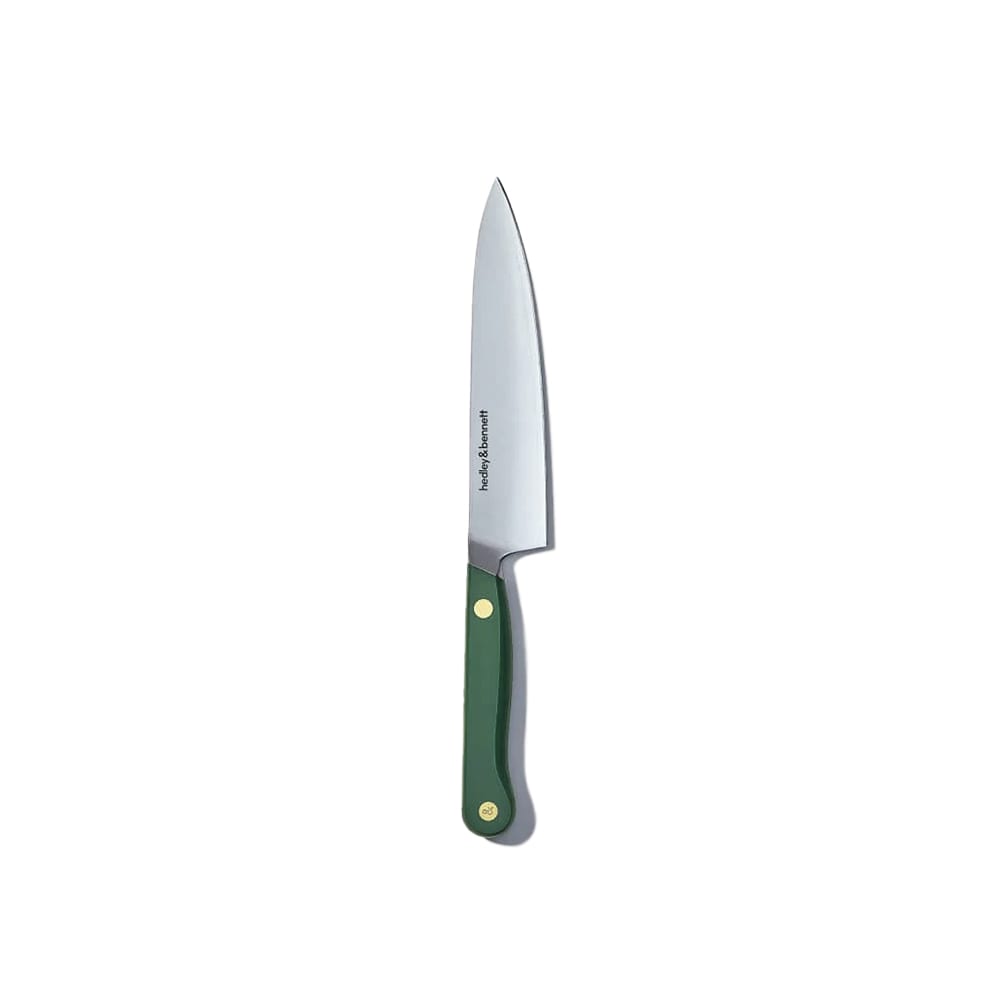 Hedley & Bennett 5 3/5" Utility Knife w/ Steel Green Handle, Steel (HB001728)