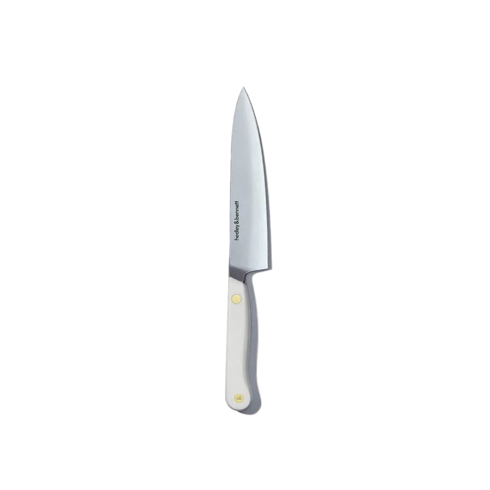 Hedley & Bennett 5 3/5" Utility Knife w/ Steel White Handle, Steel (HB001731)