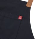 Hedley & Bennett Full Length Bib Apron w/ (2) Pockets - 33" x 30", Cotton, Midnight Cider Blue (HB001746) thumbnail 2