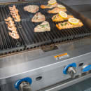 Globe GCB24G-CR 24" Countertop Gas Charbroiler w/ Reversible Grates, Radiant, Stainless thumbnail 8