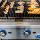 Globe GCB24G-SR 24" Countertop Gas Charbroiler w/ Cast-Iron Grates, Radiant thumbnail 11