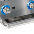 Globe GCB24G-SR 24" Countertop Gas Charbroiler w/ Cast-Iron Grates, Radiant thumbnail 5