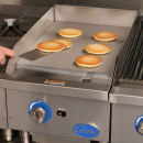 Globe GG15G 15" Gas Griddle w/ Manual Controls - 1" Steel Plate, Convertible thumbnail 6