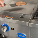 Globe GG15G 15" Gas Griddle w/ Manual Controls - 1" Steel Plate, Convertible thumbnail 7