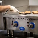 Globe GG24G 24" Gas Griddle w/ Manual Controls - 1" Steel Plate, Convertible thumbnail 11