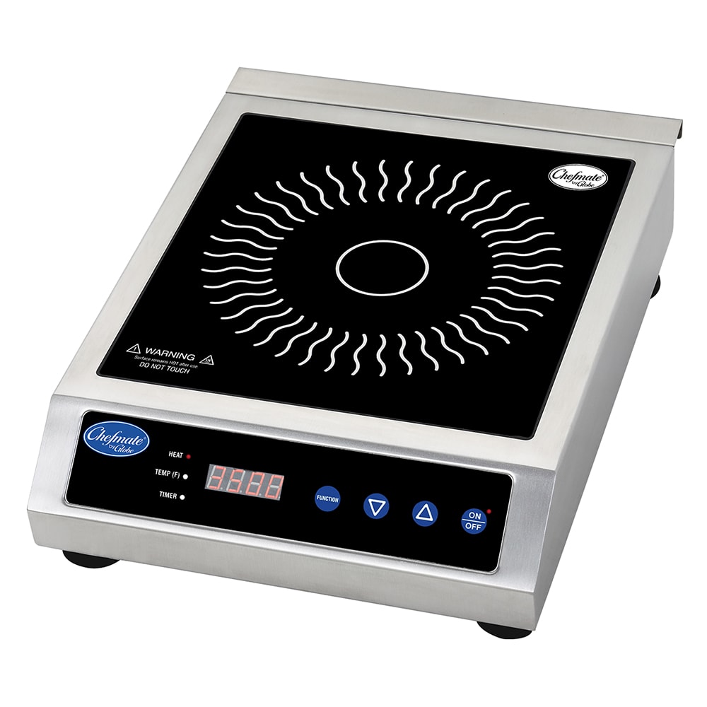Globe GIR18 Countertop Induction Cooktop w/ (1) Burner, 120v