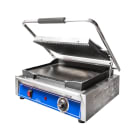 Globe GPGS1410 Single Commercial Panini Press w/ Cast Iron Grooved & Smooth Plates, 120v thumbnail 2