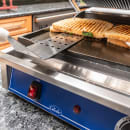 Globe GPGS1410 Single Commercial Panini Press w/ Cast Iron Grooved & Smooth Plates, 120v thumbnail 6