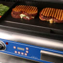 Globe GPGS14D Commercial Panini Press w/ Cast Iron Grooved Top/Smooth Bottom Plates, 120v thumbnail 2