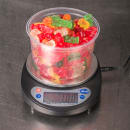 Globe GPS5 5 lb. Portion Control Scale w/ Ingredient Bowl thumbnail 5