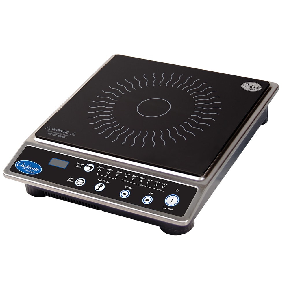 Globe IR1800 Countertop Induction Cooktop w/ (1) Burner, 120v