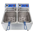 Globe PF32E Countertop Electric Fryer - (2) 16 lb Vats, 208 240v/1ph thumbnail 4