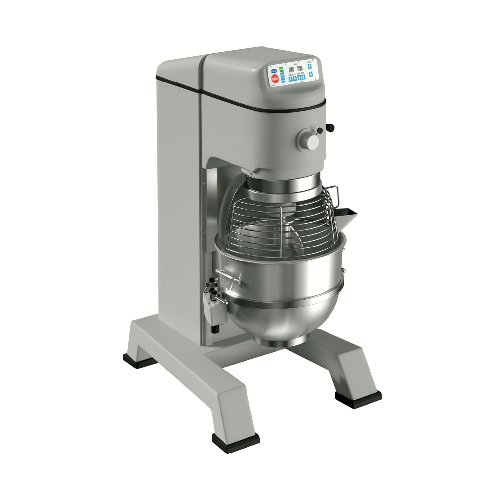Globe SP80PL 80 qt Planetary Mixer - Floor Model, w/ Bowl Truck, 3 hp, 208v, 3ph