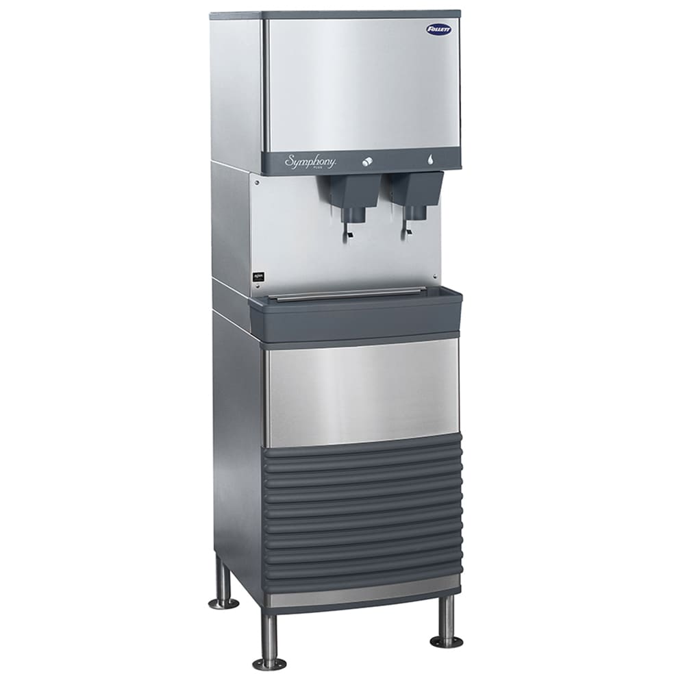 Follett 25FB414A-L 425 lb Floor Model Water & Nugget Ice Dispenser - 25 lb Storage, Cup Fill, 115v