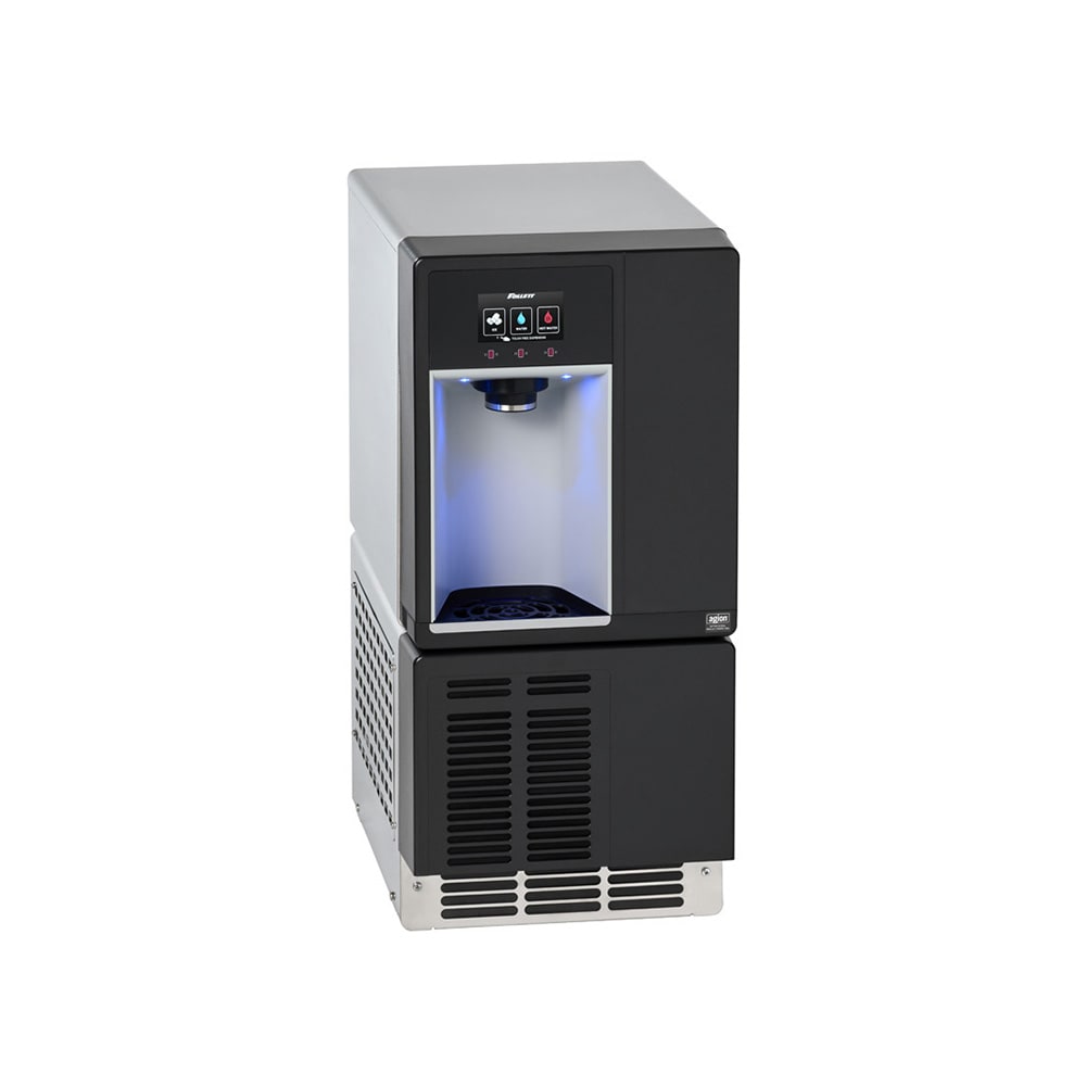 Follett 7UC112A-IW-CL-ST-00 100 lb Undercounter Water & Nugget Ice Dispenser - 7 lb Storage, Cup Fill, 115v