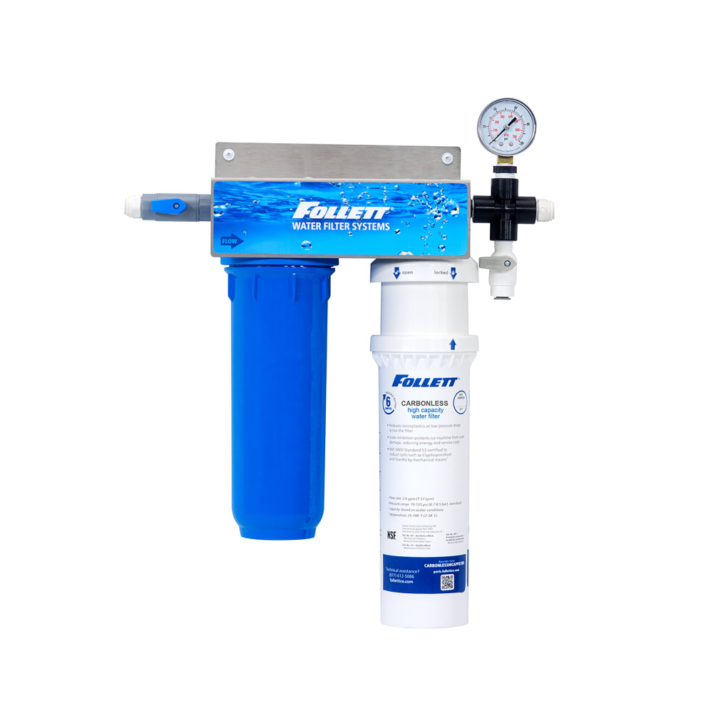 Follett CARBONLESSHICAPSYS Single Water Filter System - 0.5 Microns