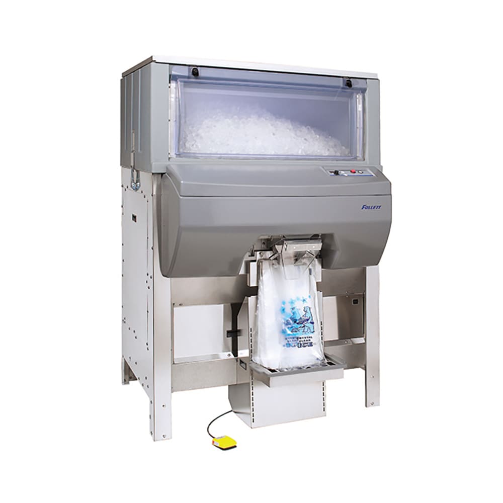 Follett DB1000SA Ice Pro™ Center Mounted Ice Bagging & Dispensing System w/ 1000 lb Bin