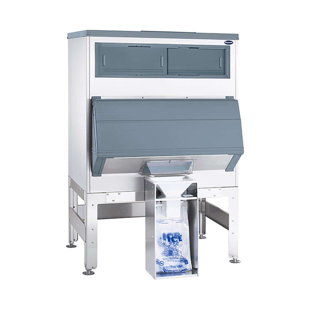 Follett DEV1175SG-48-BG Ice-DevIce™ Center Mounted Ice Bagging & Dispensing System w/ 1185 lb Bin
