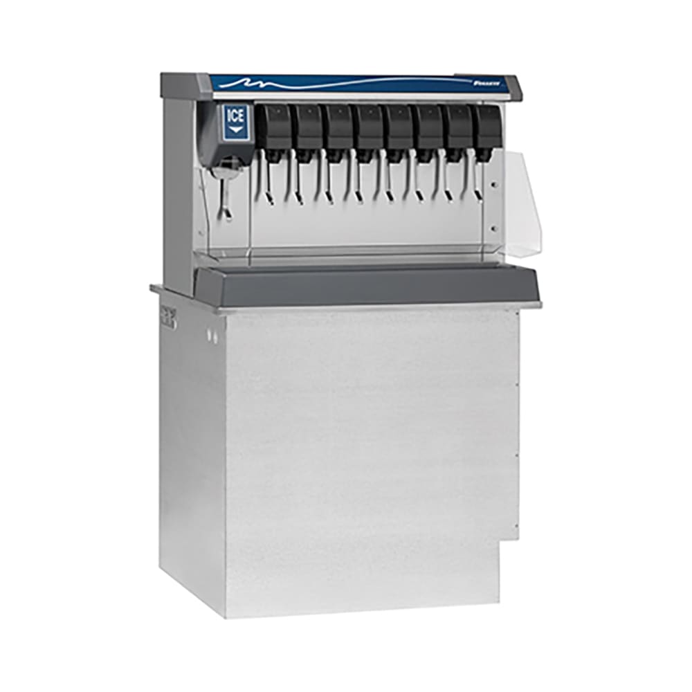Follett VU155B10LL Countertop Nugget Ice & Soft Drink Dispenser - 150 lb Storage, Cup Fill, 115v
