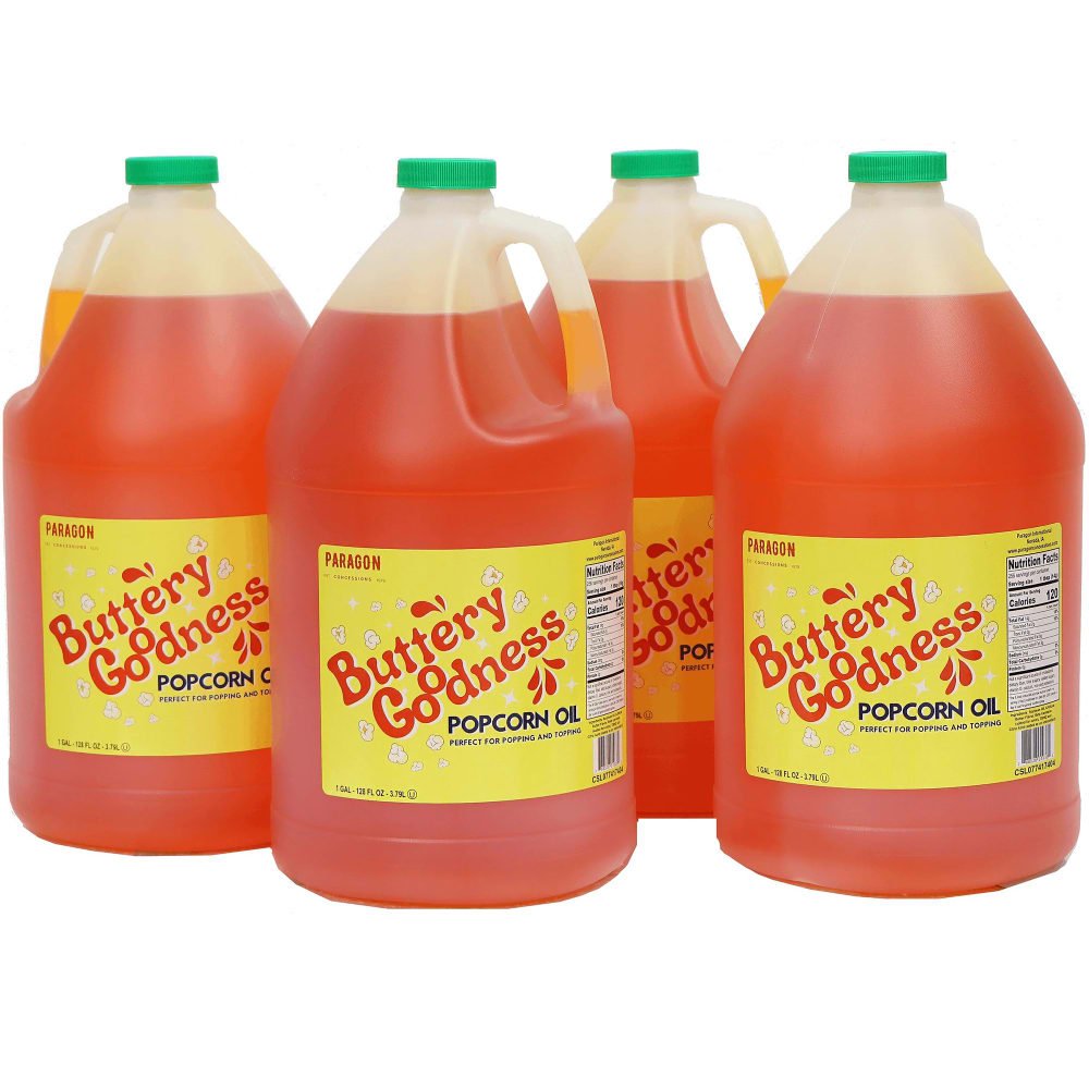 Paragon 1 gal Buttery Goodness Popcorn Oil (1038C)