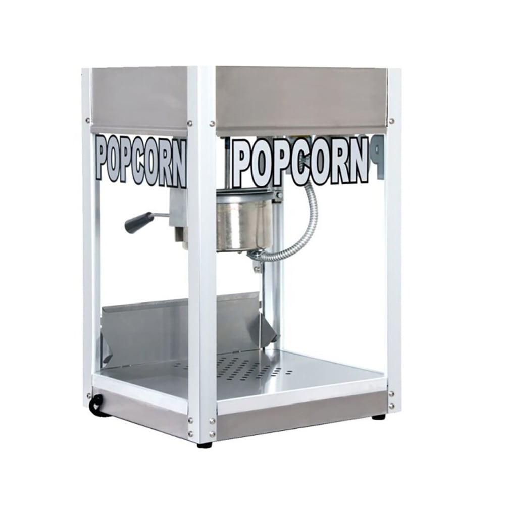 Paragon Popcorn Machine w/ 4 oz Kettle & Silver Finish, 120v (1104710)