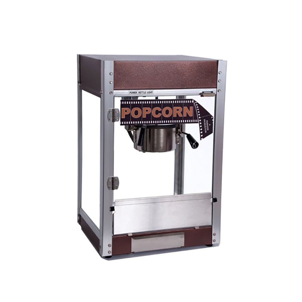 Paragon Popcorn Machine w/ 4 oz Kettle & Copper Finish, 120v (1104810)
