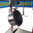 Paragon Popcorn Machine w/ 8 oz Kettle & Red Finish, 120v (1108910) thumbnail 7