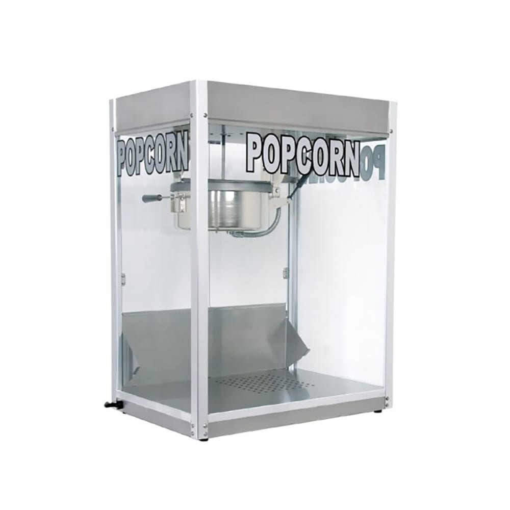 Paragon Popcorn Machine w/ 16 oz Kettle & Silver Finish, 120v (1116710)
