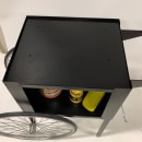 Paragon Medium Popcorn Cart for Professional 6 & 8 Ounce Poppers w/ Storage, Black (3070710) thumbnail 4