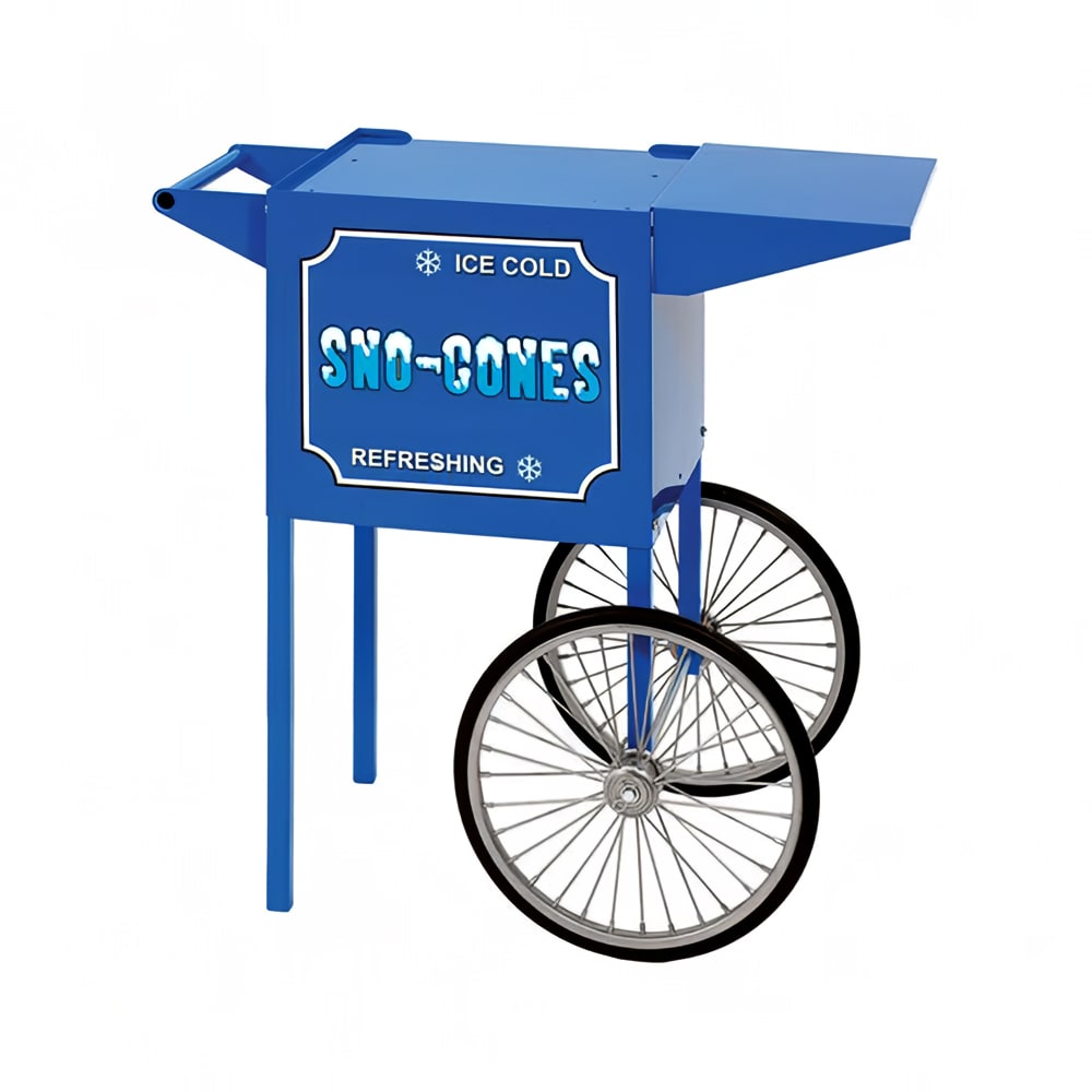 Paragon Small Snow Cone Cart w/ Storage, Blue (3080030)