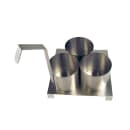 Paragon Funnel Cake Mold w/ (3) 4 1/2" Rings & Base Plate, Stainless (4025) thumbnail 2