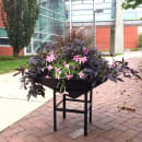 Paragon Geometric Planter w/ Small Stand - Steel, Black (4040BS) thumbnail 11