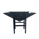 Paragon Geometric Planter w/ Small Stand - Steel, Black (4040BS) thumbnail 2