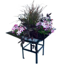 Paragon Geometric Planter w/ Small Stand - Steel, Black (4040BS) thumbnail 9
