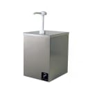 Paragon Pump Style Condiment Dispenser w/ 1 oz Stroke, Stainless (5010222) thumbnail 2