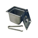 Paragon Dipper Style Condiment Dispenser w/ (3) Compartments, Stainless (5036200) thumbnail 8