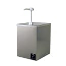 Paragon Pump & Dipper Style Condiment Dispenser w/ (5) Compartments, Stainless (5036200S) thumbnail 10