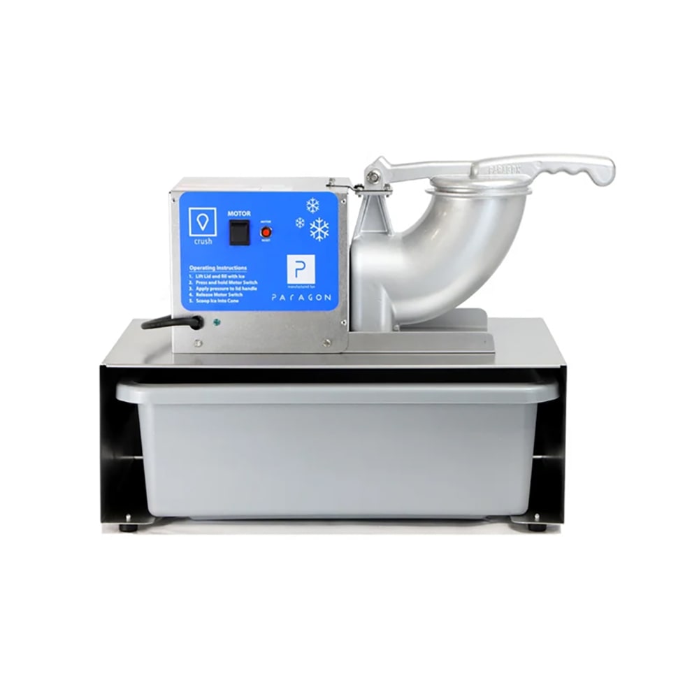 Paragon Snow Cone Machine w/ 500 lb/hr Capacity - Stainless Steel/Aluminum, 120v (6133510)