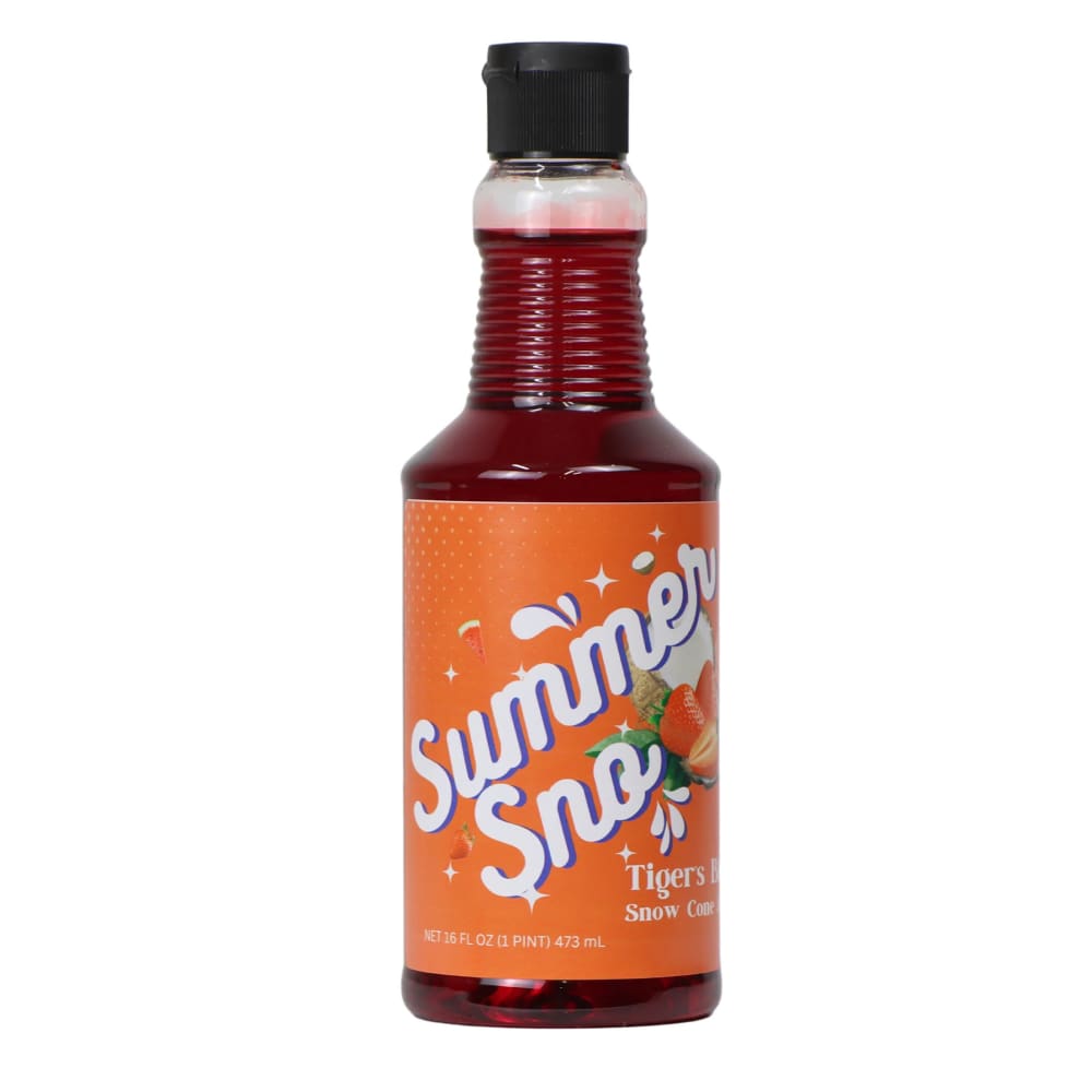 Paragon 16 oz Summer Sno Tiger's Blood Snow Cone Syrup (6601)