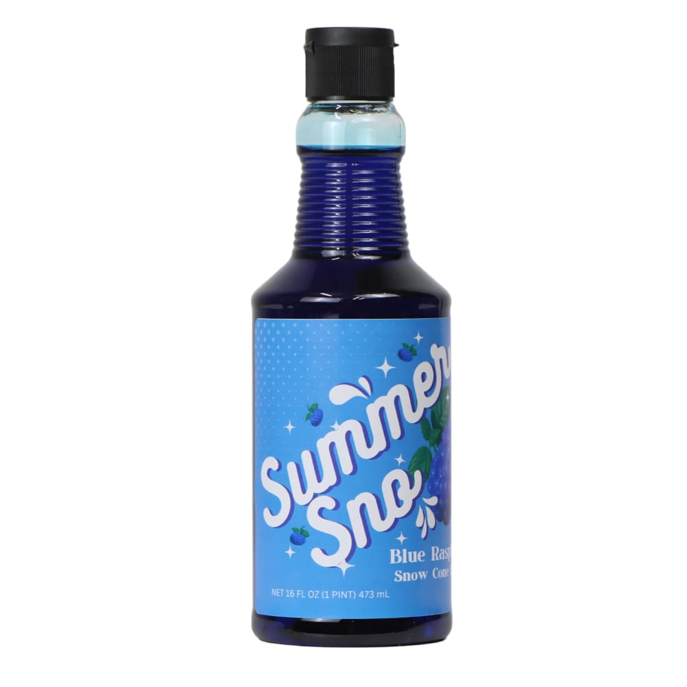Paragon 16 oz Summer Sno Blue Raspberry Snow Cone Syrup (6602)