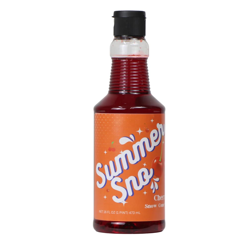 Paragon 16 oz Summer Sno Cherry Snow Cone Syrup (6604)