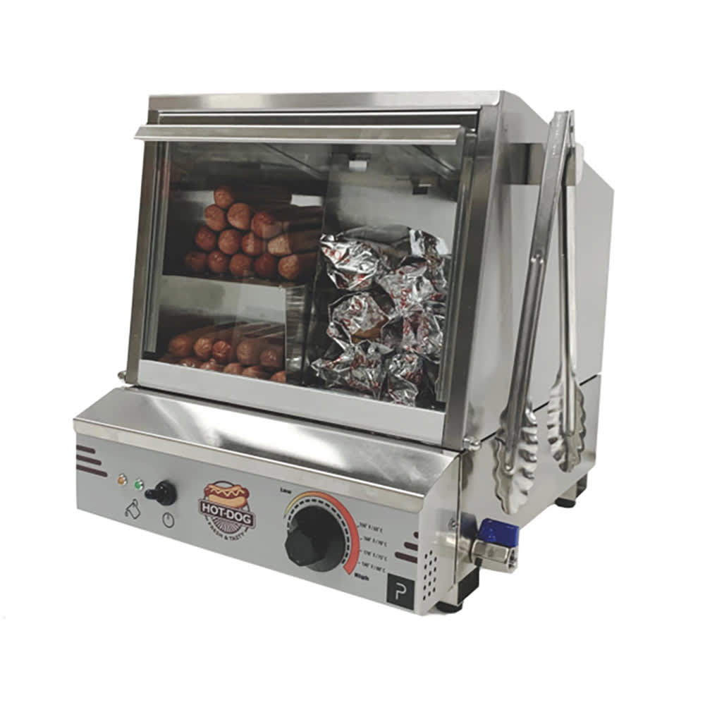 Paragon Hot Dog Steamer w/ (200) Hot Dog & (42) Bun Capacity, 120v (8030)