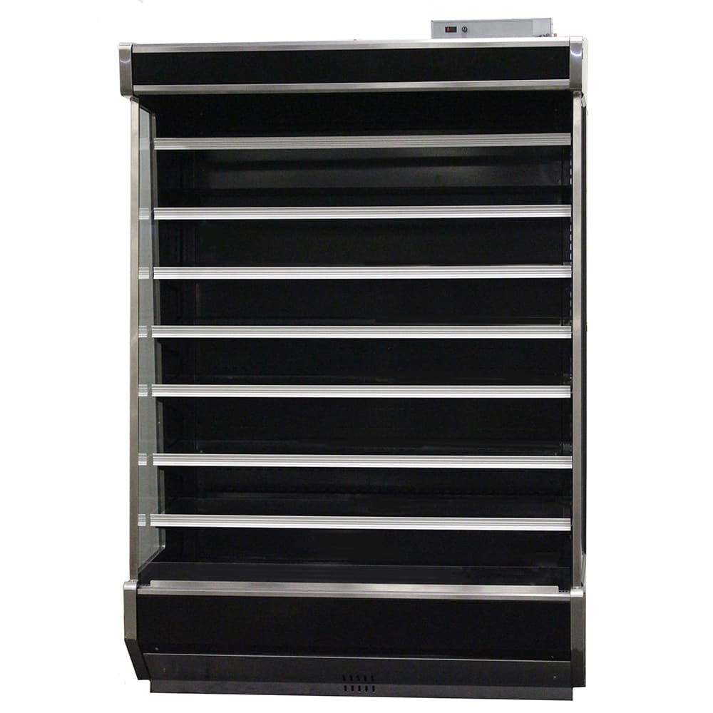 SandenVendo 73 1/2" Vertical Open Air Cooler w/ (8) Levels - For Remote Refrigeration, 115v (RSC6RA013)