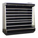 SandenVendo 73 1/2" Vertical Open Air Cooler w/ (8) Levels - For Remote Refrigeration, 115v (RSC6RA015) thumbnail 2
