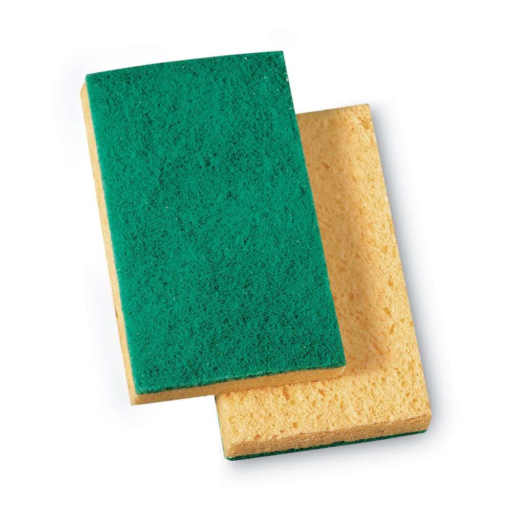3M Niagara™ Medium Duty Scrub Sponge - 6" x 3 1/2", Green/Yellow (74N)