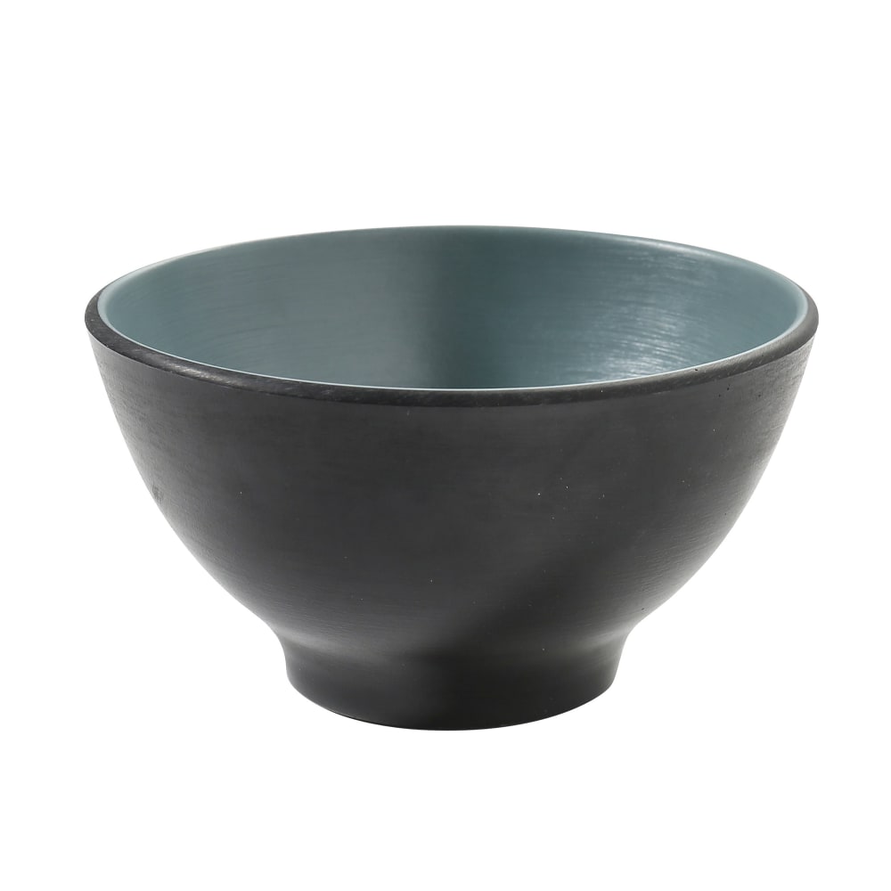 Yanco BM-404TL 10 oz Round Melamine Soup/Rice Bowl, Teal