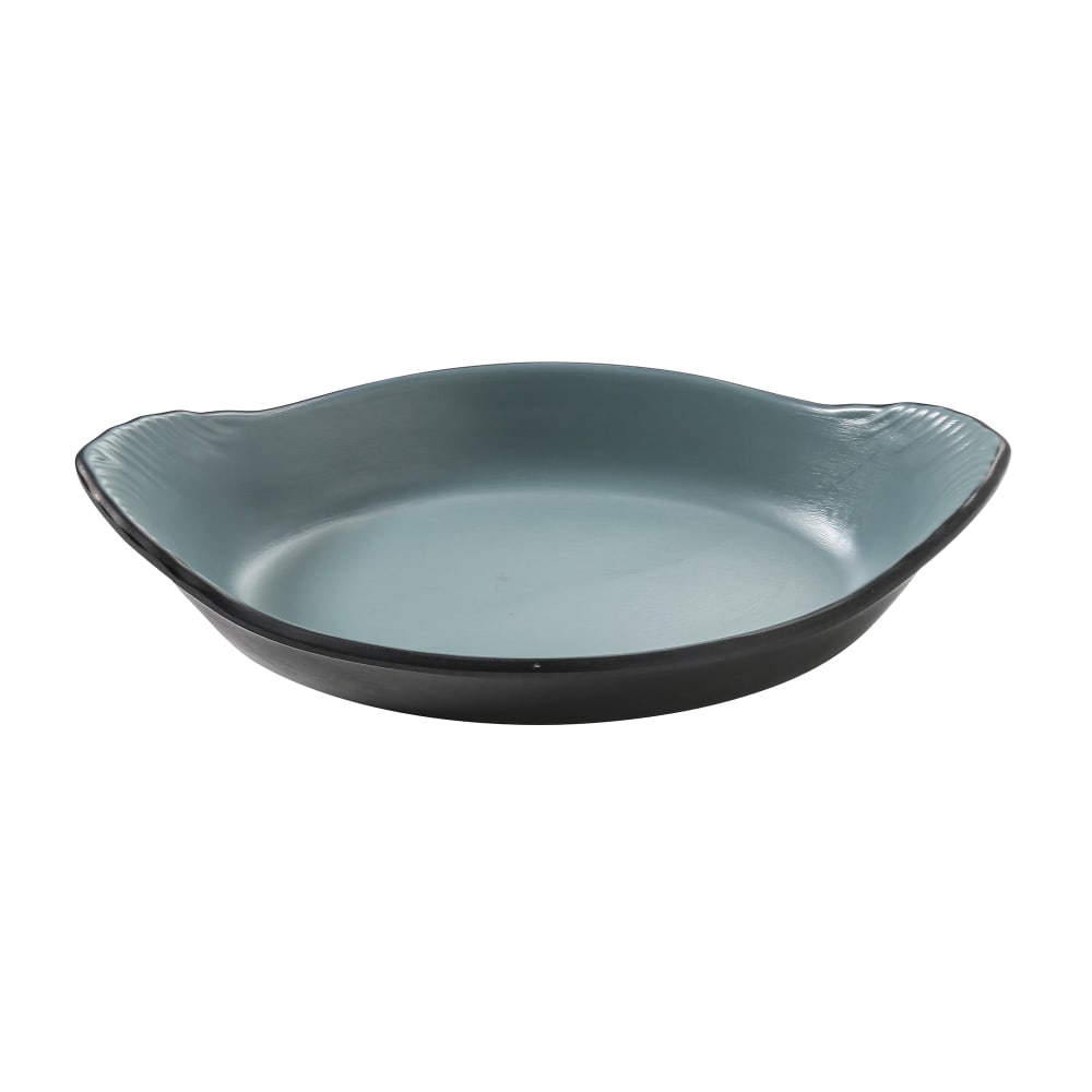 Yanco BM-608TL Oval, Rarebit, 8 3/4" x 5", Melamine, Teal