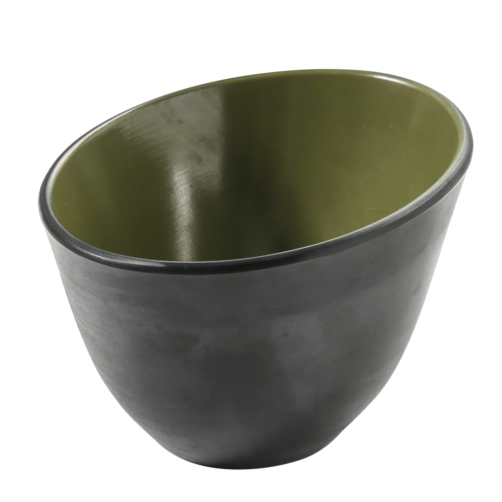 Yanco BM-705GR 35 oz Round Melamine Serving Bowl, Green