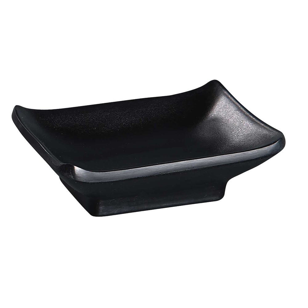 Yanco BP-4046 2 1/2 oz Melamine Sauce Bowl, Black